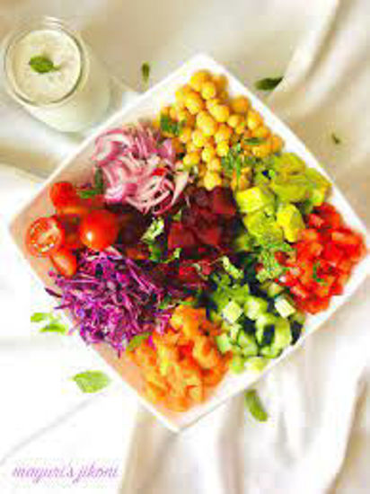 Picture of Salad w/ Protein Bax